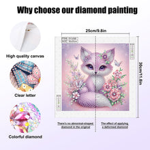 Load image into Gallery viewer, Diamond Painting - Partial Special Shaped - Fox (30*30CM)