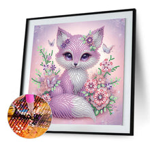 Load image into Gallery viewer, Diamond Painting - Partial Special Shaped - Fox (30*30CM)