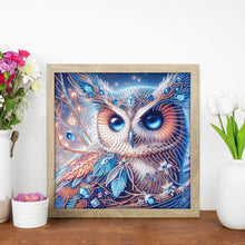 Load image into Gallery viewer, Diamond Painting - Partial Special Shaped - Owl (30*30CM)
