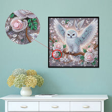 Load image into Gallery viewer, Diamond Painting - Partial Special Shaped - Owl (30*30CM)