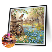 Load image into Gallery viewer, 4pcs Diamond Painting - Partial Special Shaped - Village House (40*40CM)