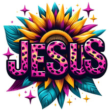 Load image into Gallery viewer, Diamond Painting - Full Round - Sunflower Jesus (30*30CM)