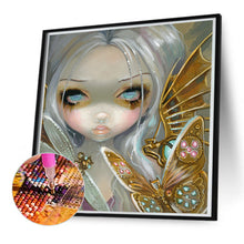 Load image into Gallery viewer, Diamond Painting - Full Round - Abstract girl (50*50CM)