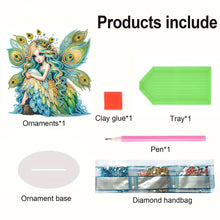 Load image into Gallery viewer, PET Elf Angel Girl Desktop Diamond Art Kits Diamond Painting Desktop Ornament