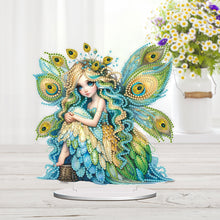 Load image into Gallery viewer, PET Elf Angel Girl Desktop Diamond Art Kits Diamond Painting Desktop Ornament