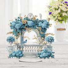 Load image into Gallery viewer, PET Courtyard Garden Desktop Diamond Art Kits Diamond Painting Desktop Ornament