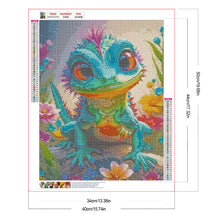 Load image into Gallery viewer, Diamond Painting - Full Round - Lizard (40*50CM)