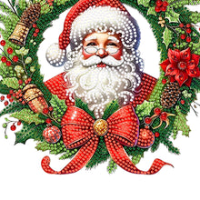 Load image into Gallery viewer, Christmas Acrylic Single-Side Diamond Painting Hanging Pendant (Santa Claus)