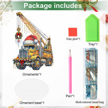 Load image into Gallery viewer, Christmas Table Top Diamond Painting Ornament Kits for Home Decor (Xmas Crane)