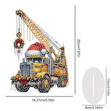 Load image into Gallery viewer, Christmas Table Top Diamond Painting Ornament Kits for Home Decor (Xmas Crane)