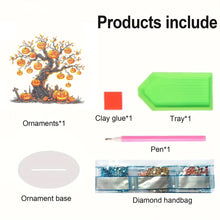 Load image into Gallery viewer, Acrylic Pumpkin Tree 5D DIY Diamond Painting Desktop Decorations for Beginner