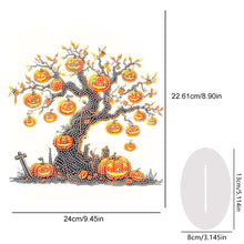 Load image into Gallery viewer, Acrylic Pumpkin Tree 5D DIY Diamond Painting Desktop Decorations for Beginner