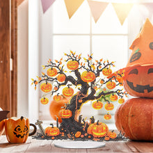 Load image into Gallery viewer, Acrylic Pumpkin Tree 5D DIY Diamond Painting Desktop Decorations for Beginner