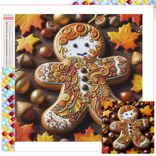 Load image into Gallery viewer, Diamond Painting - Full Square - Gingerbread Man (30*30CM)