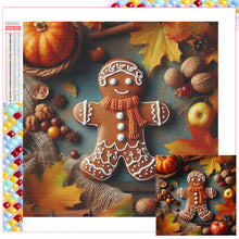 Load image into Gallery viewer, Diamond Painting - Full Square - Gingerbread Man (30*30CM)