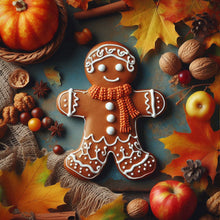 Load image into Gallery viewer, Diamond Painting - Full Square - Gingerbread Man (30*30CM)