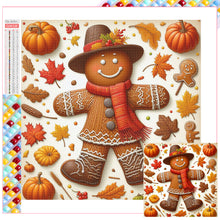 Load image into Gallery viewer, Diamond Painting - Full Square - Gingerbread Man (30*30CM)