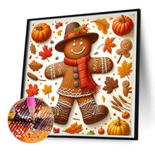 Load image into Gallery viewer, Diamond Painting - Full Square - Gingerbread Man (30*30CM)