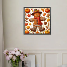 Load image into Gallery viewer, Diamond Painting - Full Square - Gingerbread Man (30*30CM)
