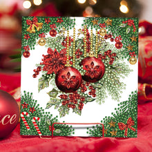 Load image into Gallery viewer, 6Pcs Christmas Elk Diamond Handmade Card Diamond Daily Wish Card for Adults Kids