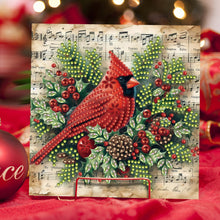 Load image into Gallery viewer, 6Pcs Christmas Elk Diamond Handmade Card Diamond Daily Wish Card for Adults Kids