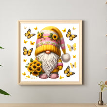 Load image into Gallery viewer, Diamond Painting - Full Round - Sunflower gnome (30*30CM)