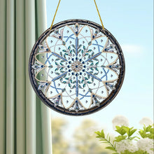 Load image into Gallery viewer, Acrylic Special Shaped Snowflake Diamond Painting Hanging Decorations Home Decor