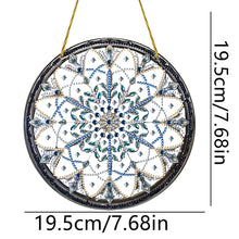 Load image into Gallery viewer, Acrylic Special Shaped Snowflake Diamond Painting Hanging Decorations Home Decor