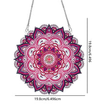 Load image into Gallery viewer, Mandala Acrylic Special Shape Desktop Diamond Mirror Art Kits for Dressing Table