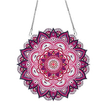 Load image into Gallery viewer, Mandala Acrylic Special Shape Desktop Diamond Mirror Art Kits for Dressing Table