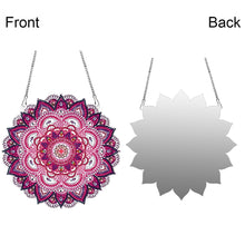 Load image into Gallery viewer, Mandala Acrylic Special Shape Desktop Diamond Mirror Art Kits for Dressing Table