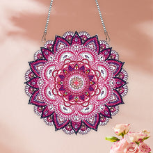 Load image into Gallery viewer, Mandala Acrylic Special Shape Desktop Diamond Mirror Art Kits for Dressing Table