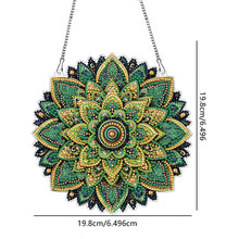 Load image into Gallery viewer, Mandala Acrylic Special Shape Desktop Diamond Mirror Art Kits for Dressing Table