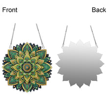 Load image into Gallery viewer, Mandala Acrylic Special Shape Desktop Diamond Mirror Art Kits for Dressing Table