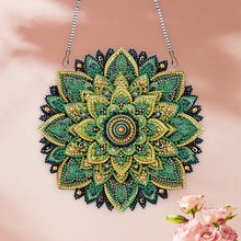 Load image into Gallery viewer, Mandala Acrylic Special Shape Desktop Diamond Mirror Art Kits for Dressing Table