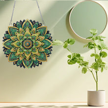 Load image into Gallery viewer, Mandala Acrylic Special Shape Desktop Diamond Mirror Art Kits for Dressing Table
