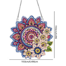 Load image into Gallery viewer, Mandala Acrylic Special Shape Desktop Diamond Mirror Art Kits for Dressing Table