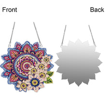 Load image into Gallery viewer, Mandala Acrylic Special Shape Desktop Diamond Mirror Art Kits for Dressing Table