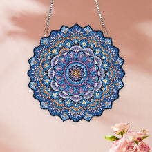 Load image into Gallery viewer, Mandala Acrylic Special Shape Desktop Diamond Mirror Art Kits for Dressing Table