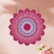 Load image into Gallery viewer, Mandala Acrylic Special Shape Desktop Diamond Mirror Art Kits for Dressing Table