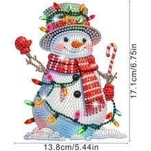 Load image into Gallery viewer, Acrylic Shaking Head Snowman Diamond Painting Desktop Decors Bedroom Table Decor