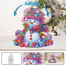 Load image into Gallery viewer, Acrylic Shaking Head Snowman Diamond Painting Desktop Decors Bedroom Table Decor