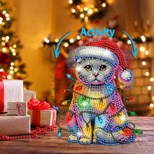 Load image into Gallery viewer, Acrylic Shaking Head Snowman Diamond Painting Desktop Decors Bedroom Table Decor