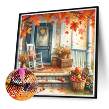 Load image into Gallery viewer, Diamond Painting - Full Round - Autumn yard (40*40CM)
