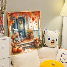 Load image into Gallery viewer, Diamond Painting - Full Round - Autumn yard (40*40CM)