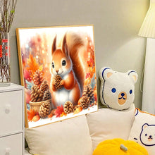 Load image into Gallery viewer, Diamond Painting - Full Round - Autumn squirrel (40*40CM)