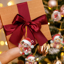 Load image into Gallery viewer, 8Pcs Christmas Diamond Painting Christmas Tree Pendant Christmas Tree Decoration