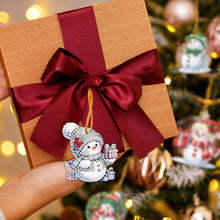 Load image into Gallery viewer, 8Pcs Christmas Diamond Painting Christmas Tree Pendant Christmas Tree Decoration