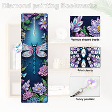 Load image into Gallery viewer, 4Pcs Special Shape Feather 5D DIY Diamond Painting Bookmark for Reading Day Gift