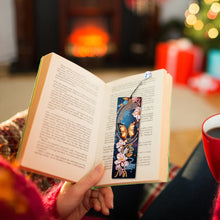 Load image into Gallery viewer, 4Pcs Special Shape Feather 5D DIY Diamond Painting Bookmark for Reading Day Gift